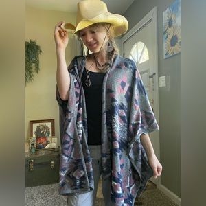 Lucky Brand western aztec shawl